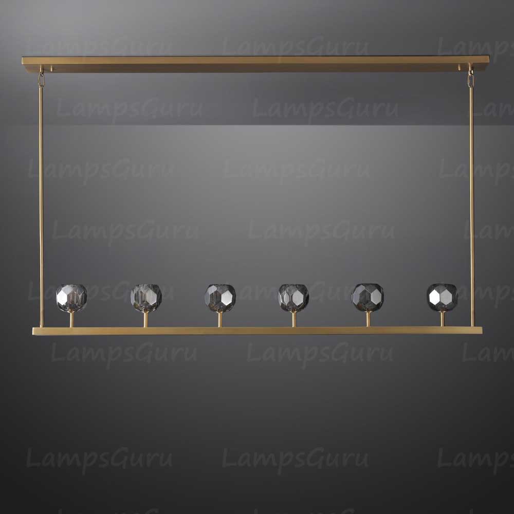 LG Boulla Crystal Linear Chandelier