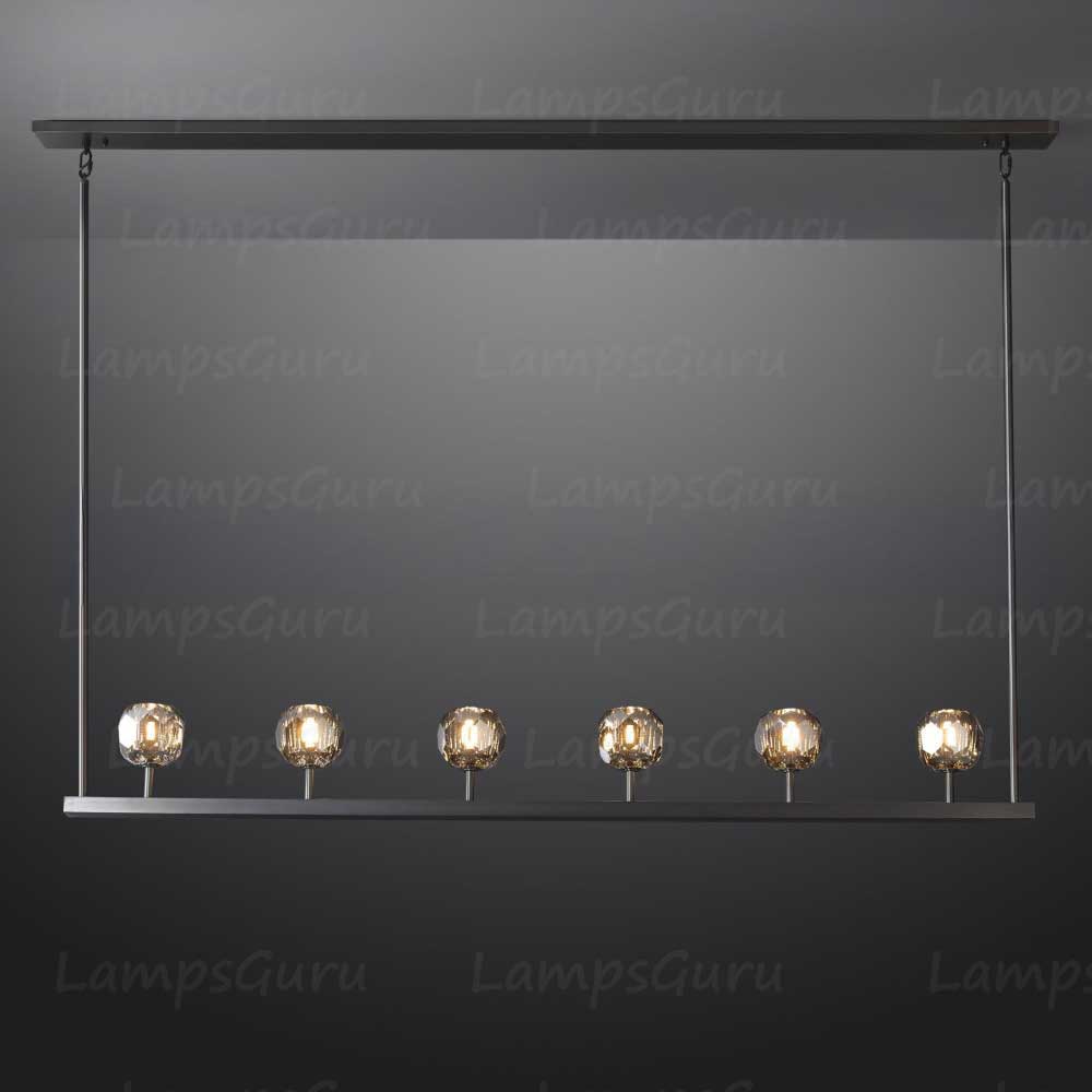LG Boulla Crystal Linear Chandelier