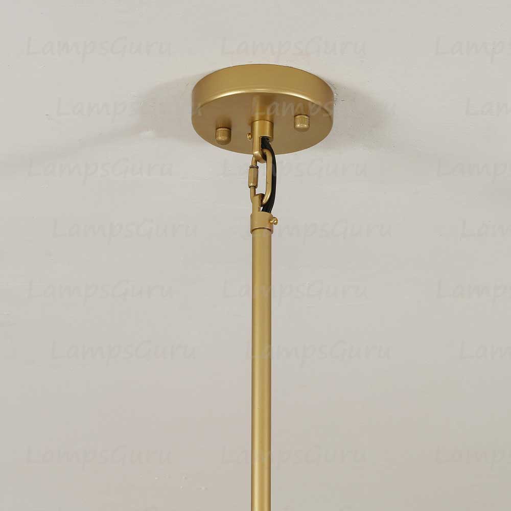 Caminoy Vintage Filament Rectangular Chandelier 41"
