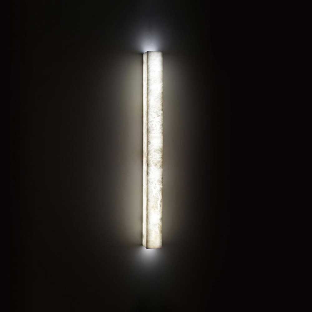 Chloe Indoor Kitchen Island Alabaster Wall Light