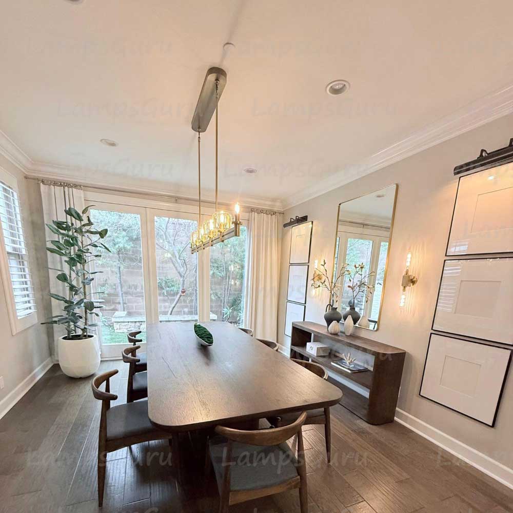 Demareta Linear Chandelier 54"