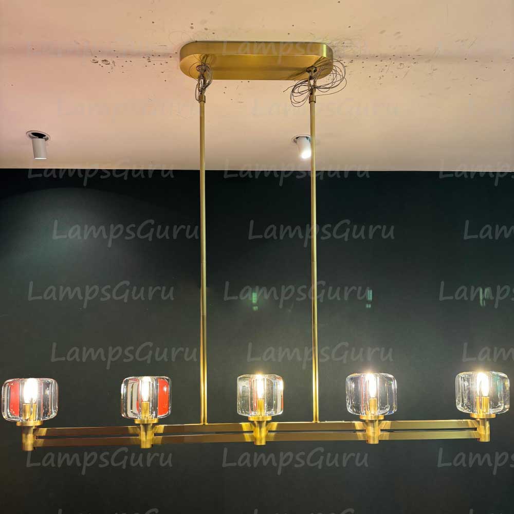 Demareta Linear Chandelier 54"