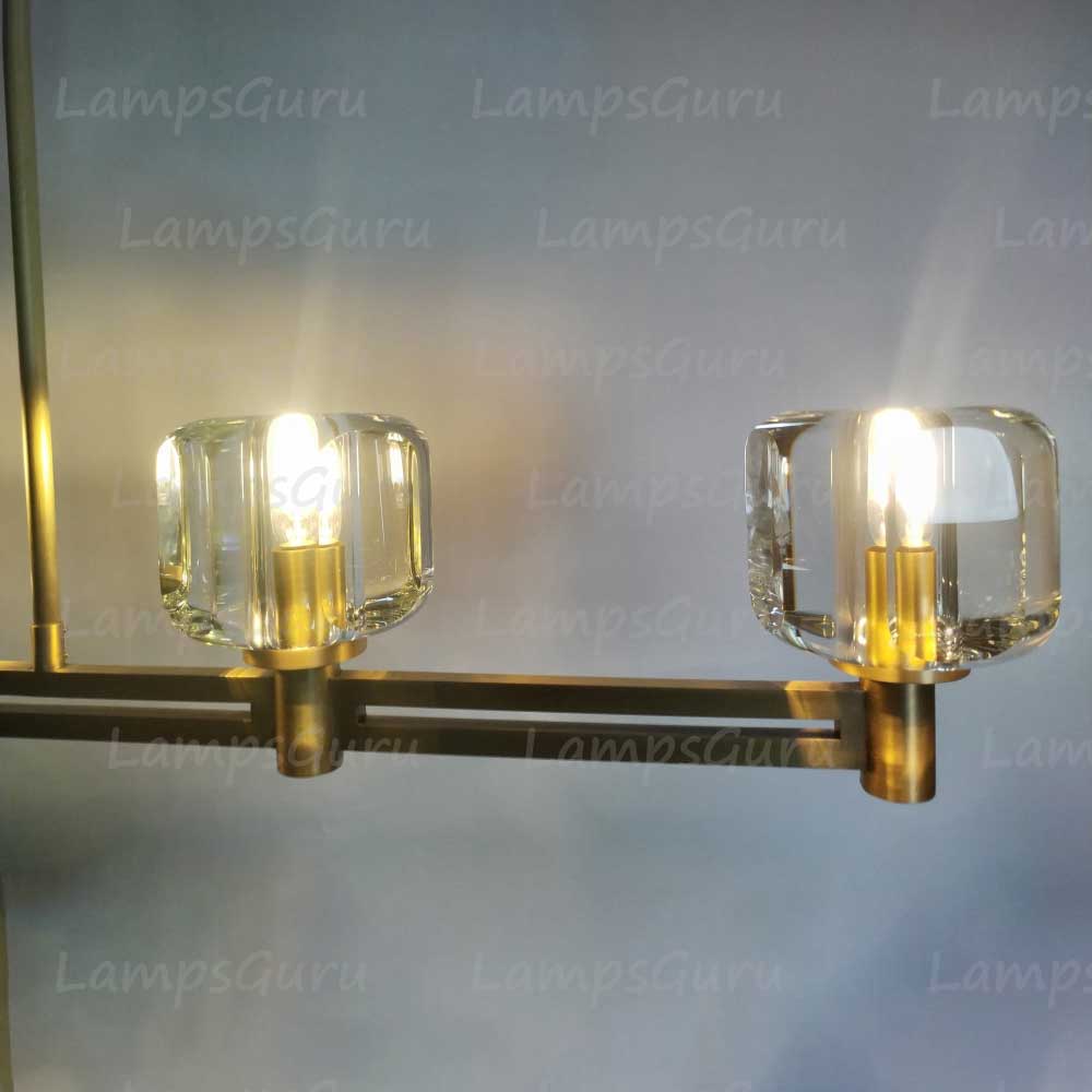 Demareta Linear Chandelier 54"