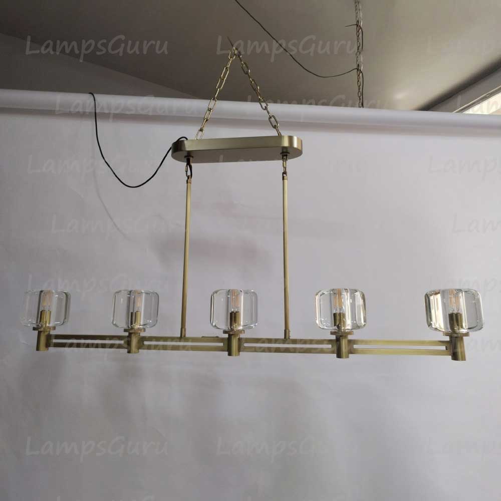 Demareta Linear Chandelier 54"