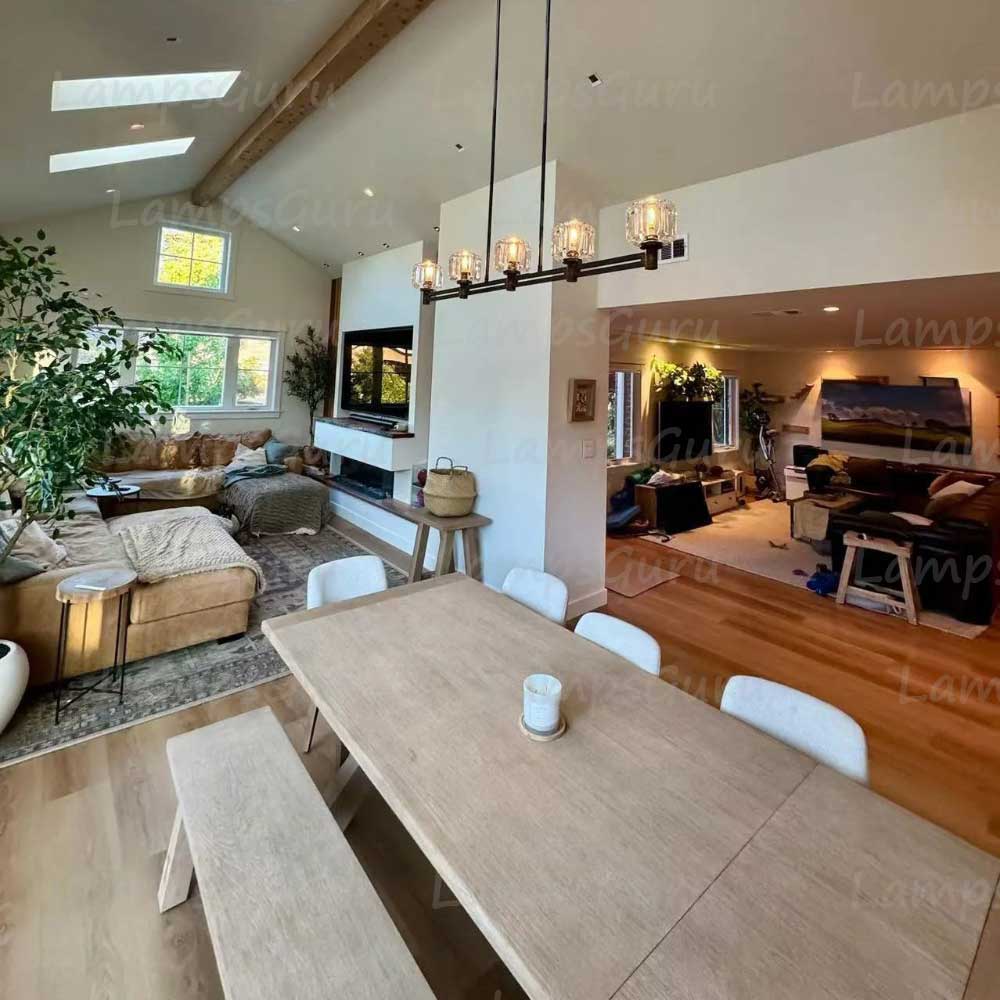 Demareta Linear Chandelier 54"