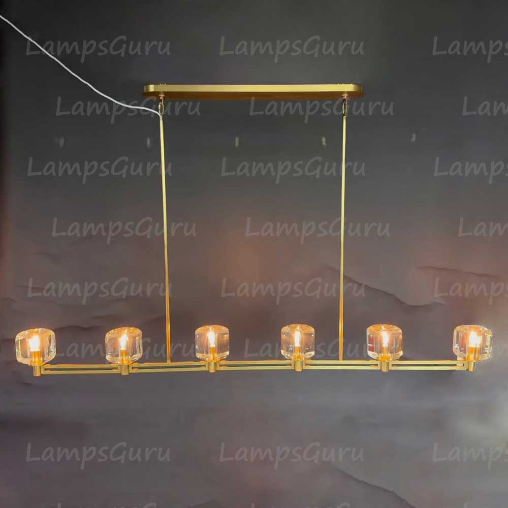 Demareta Linear Chandelier 72"