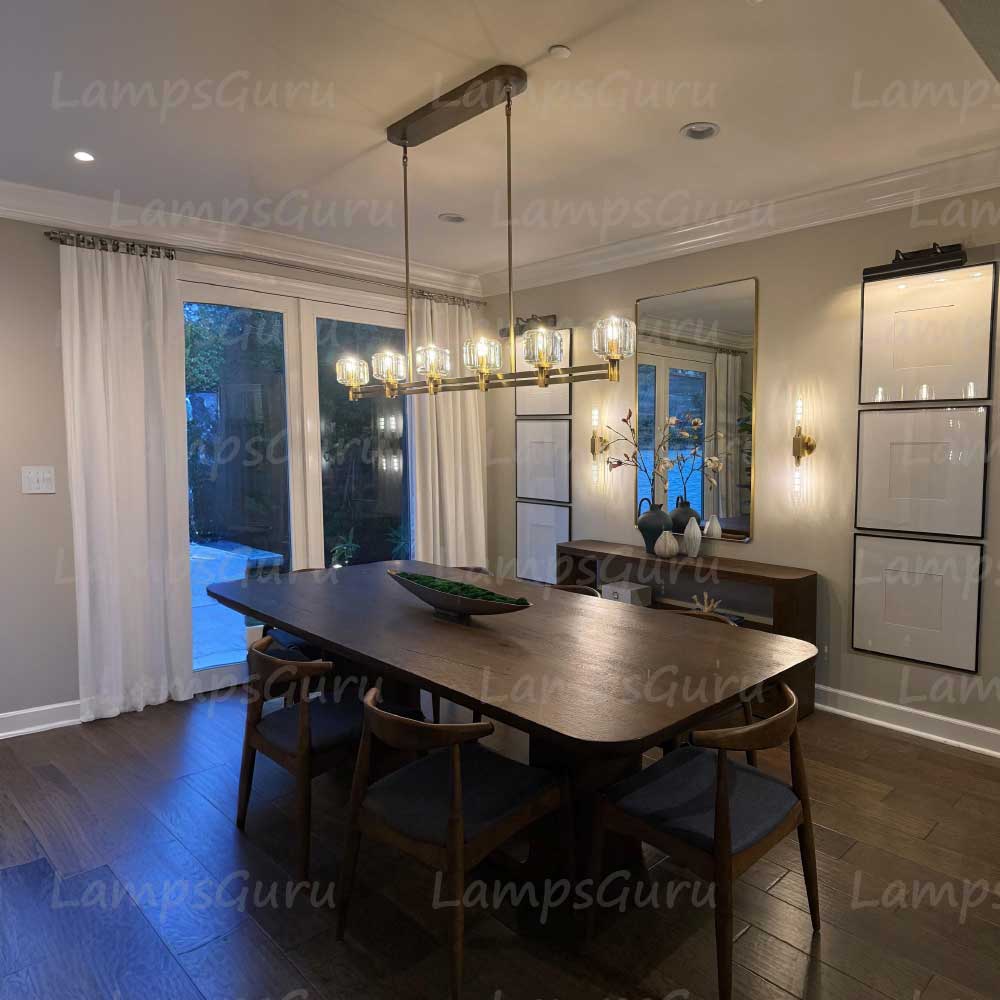 Demareta Linear Chandelier 72"