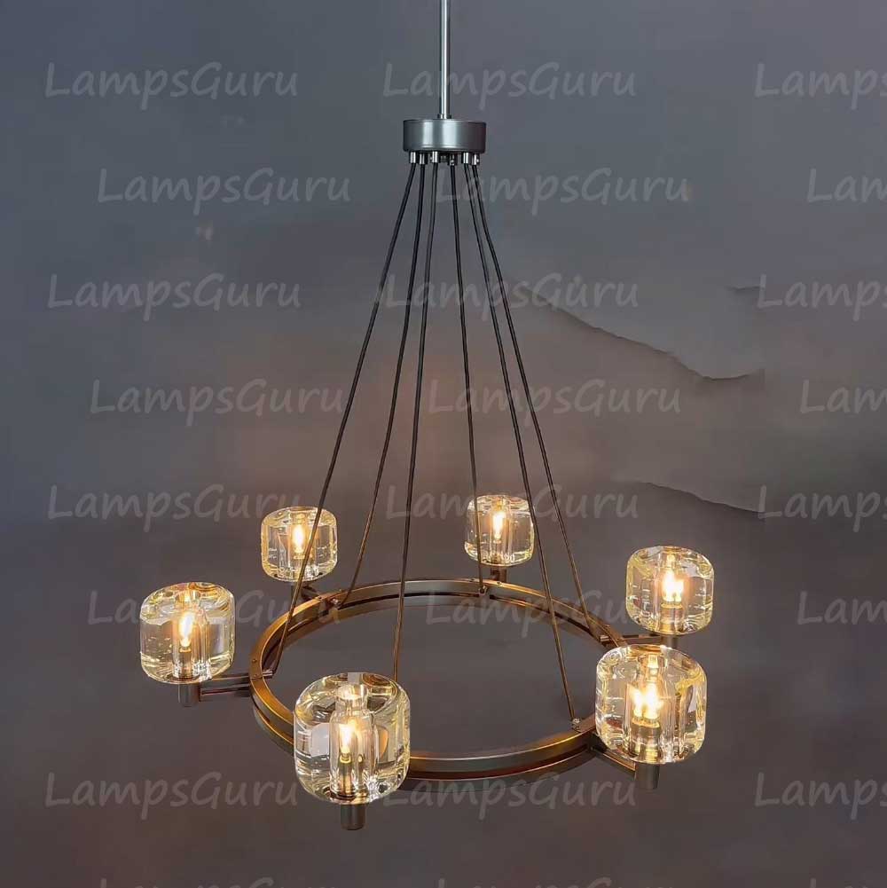 LG Demare Round Chandelier 36"
