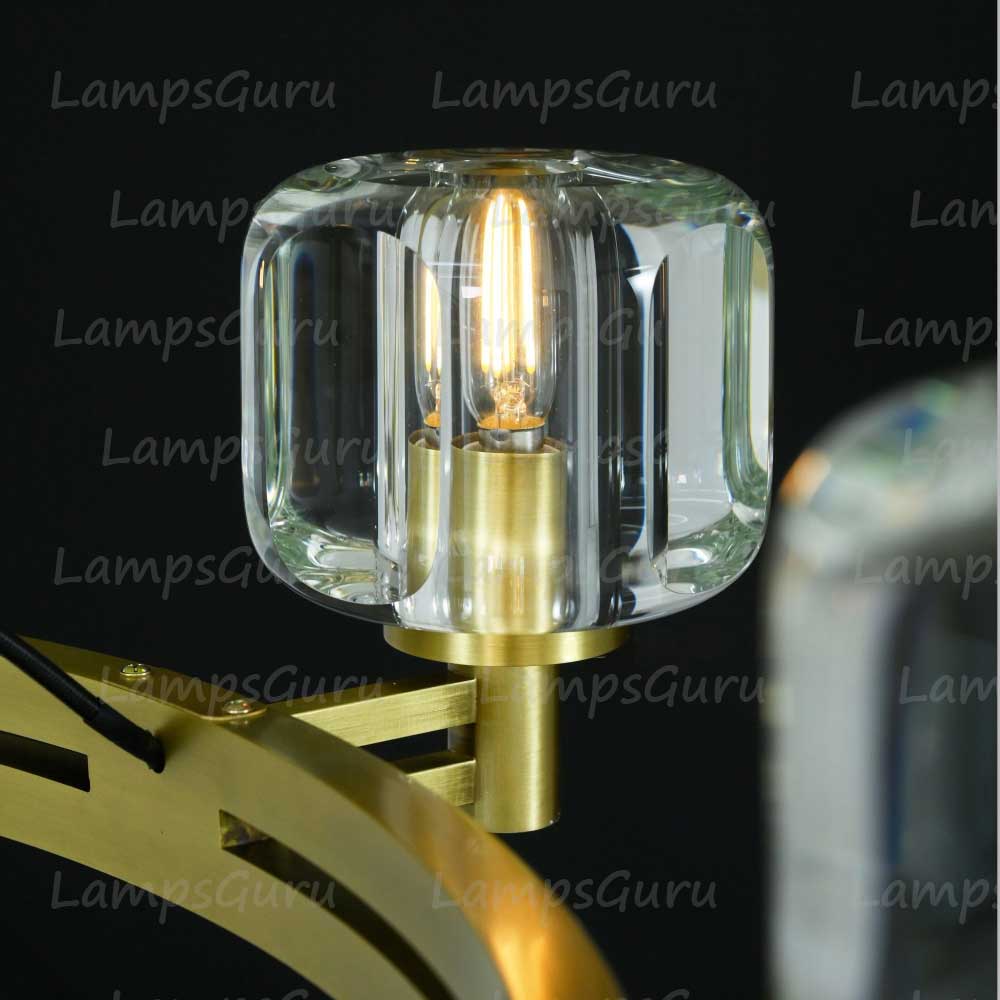 LG Demare Round Chandelier 36"