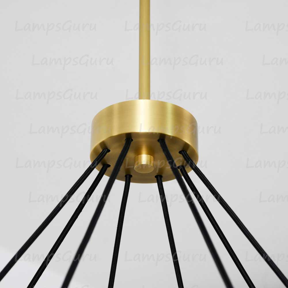 LG Demare Round Chandelier 36"