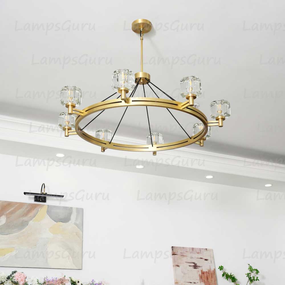 Demareta Round Chandelier 48"