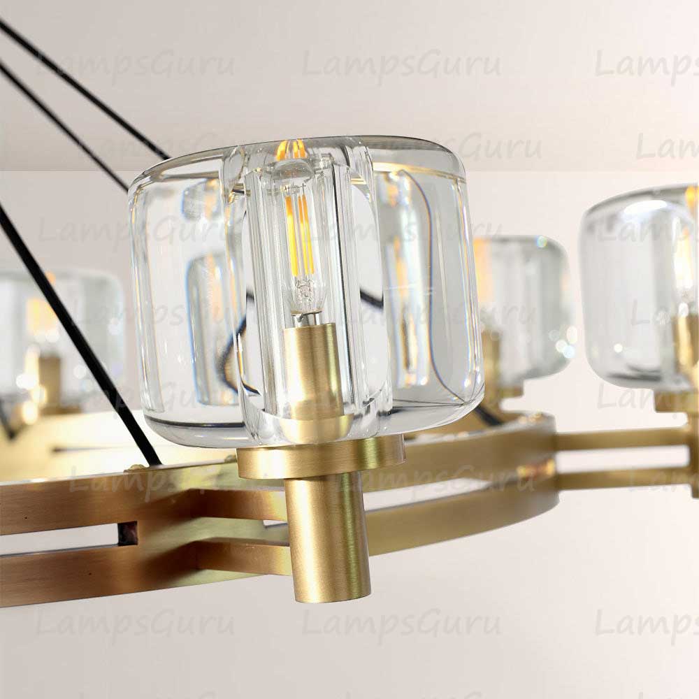 Demareta Round Chandelier 48"