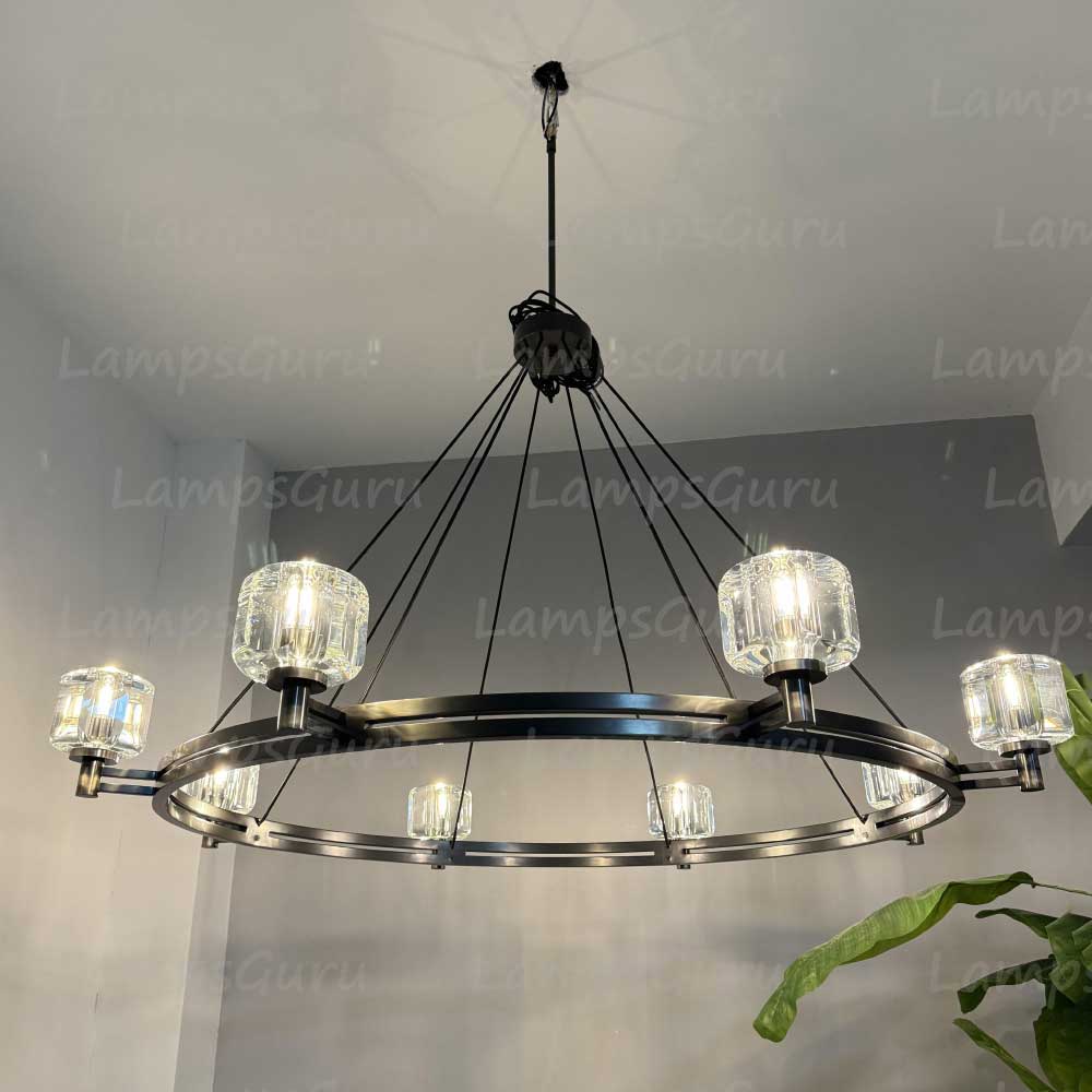 Demareta Round Chandelier 60"