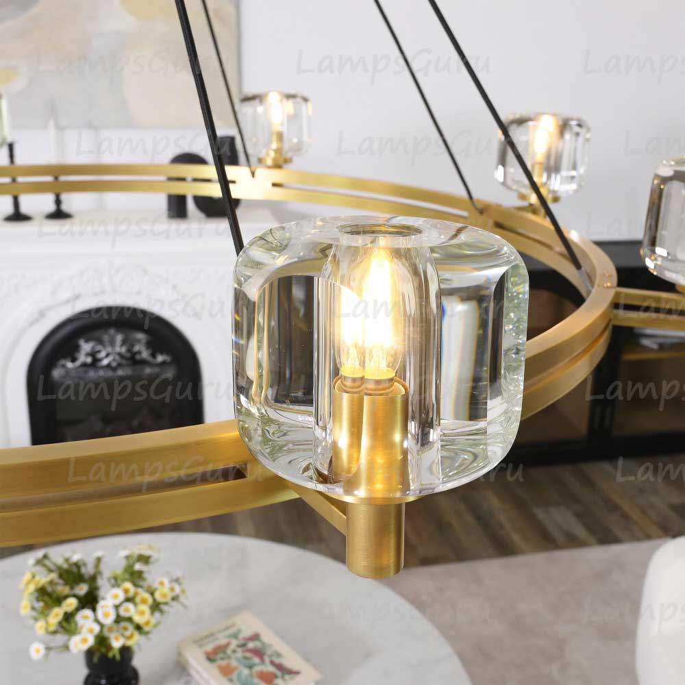 Demareta Round Chandelier 60"