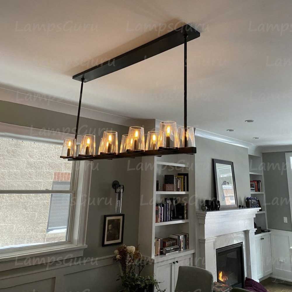 Pauillace Linear Chandelier 49"
