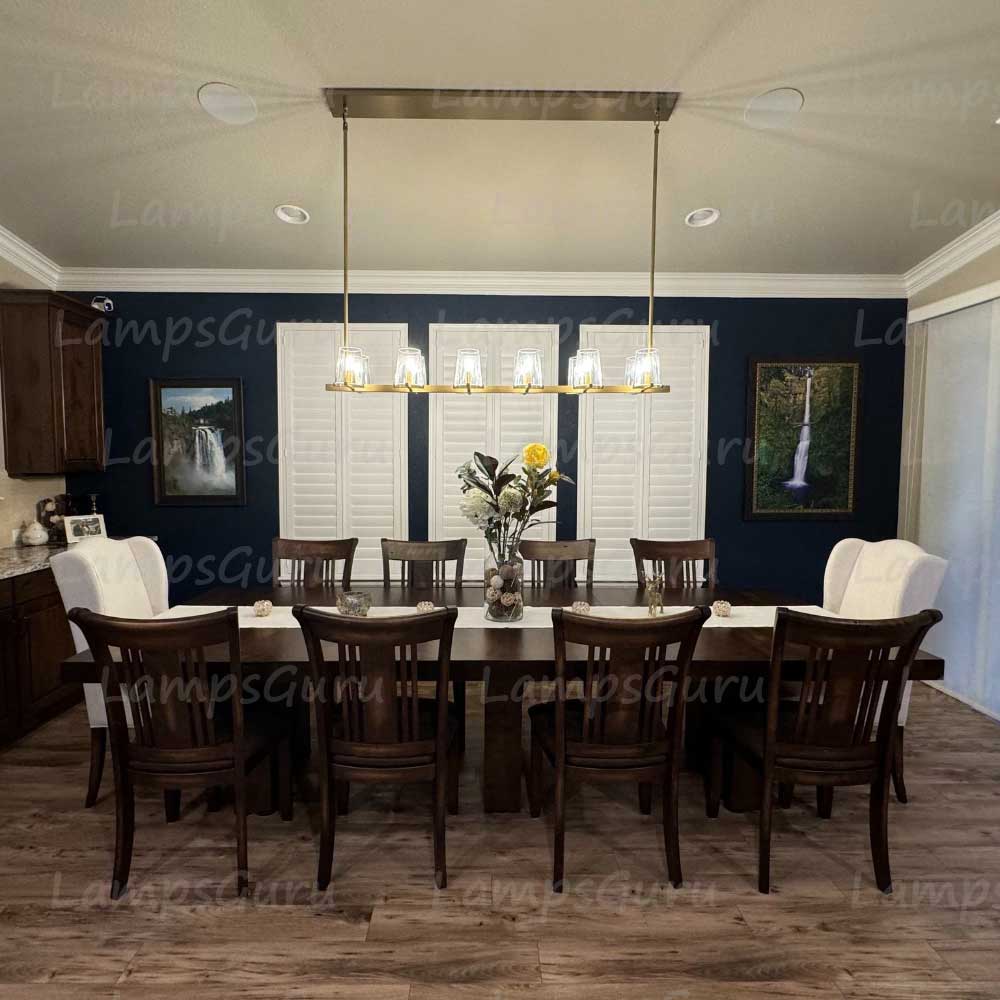 Pauillace Linear Chandelier 60"
