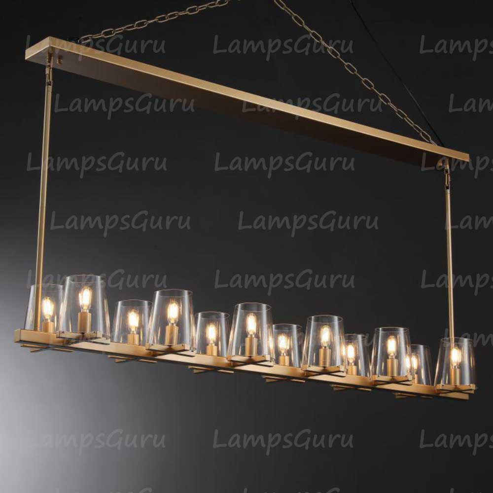 Pauillace Linear Chandelier 60"