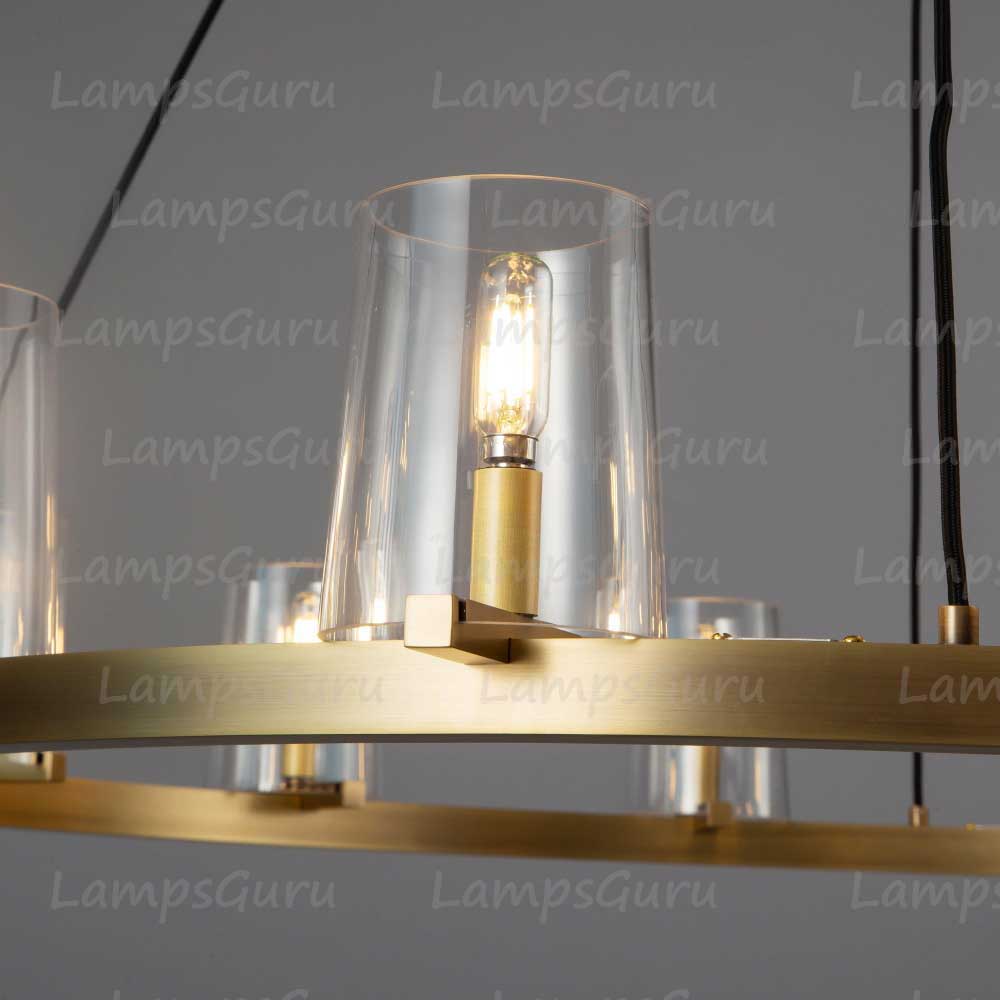 Pauillace Round Chandelier 60"