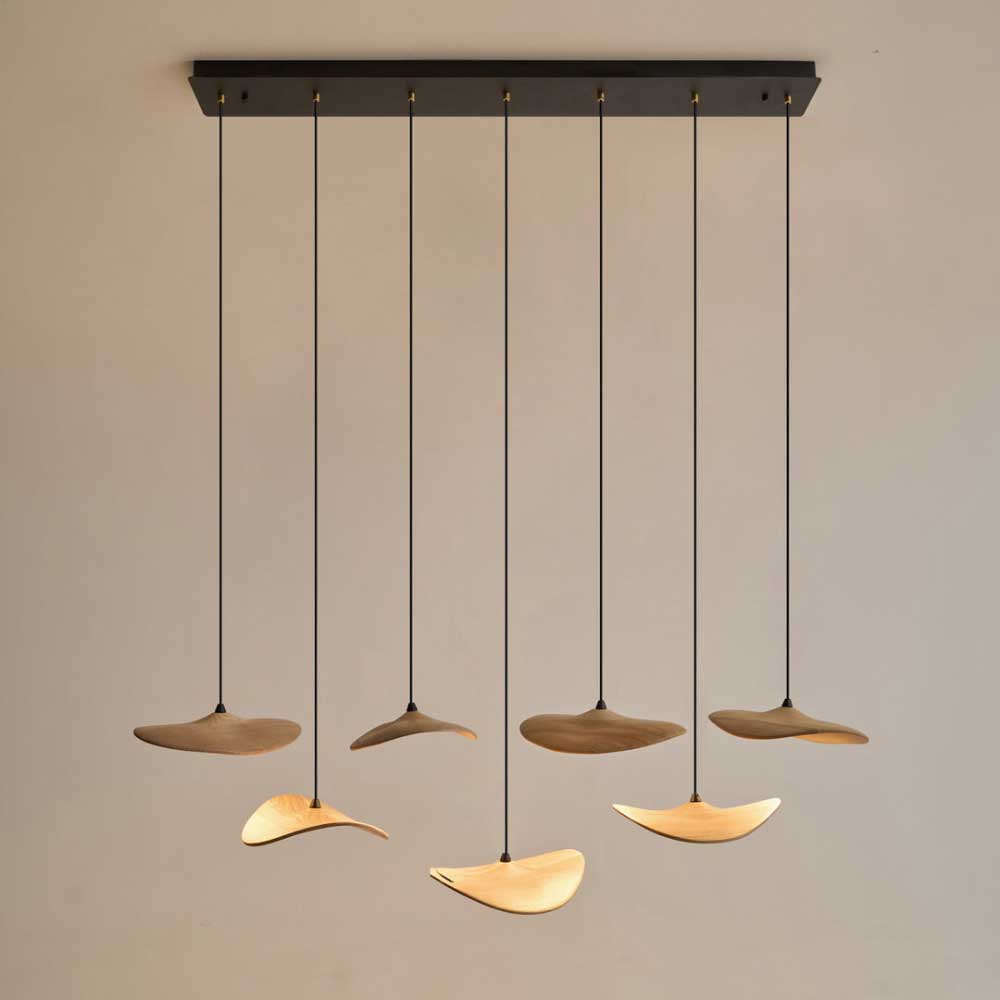 Empty Leaf Chandelier