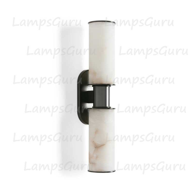 Harlina 2-Light Wall Sconce in Alabaster