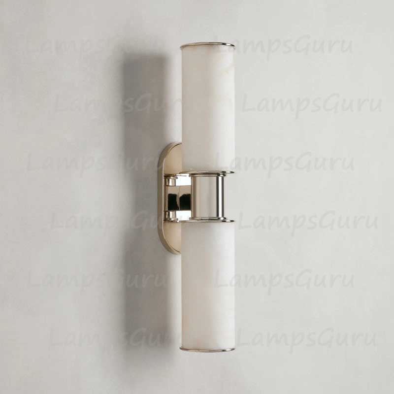 Harlina 2-Light Wall Sconce in Alabaster