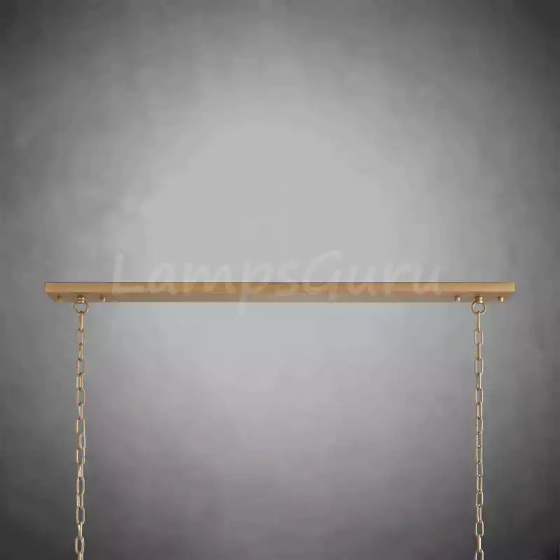 LG Leylanga Rectangular Crystal Chandelier 60''72''