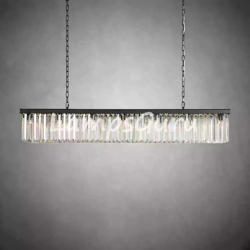 LG Leylanga Rectangular Crystal Chandelier 60''72''