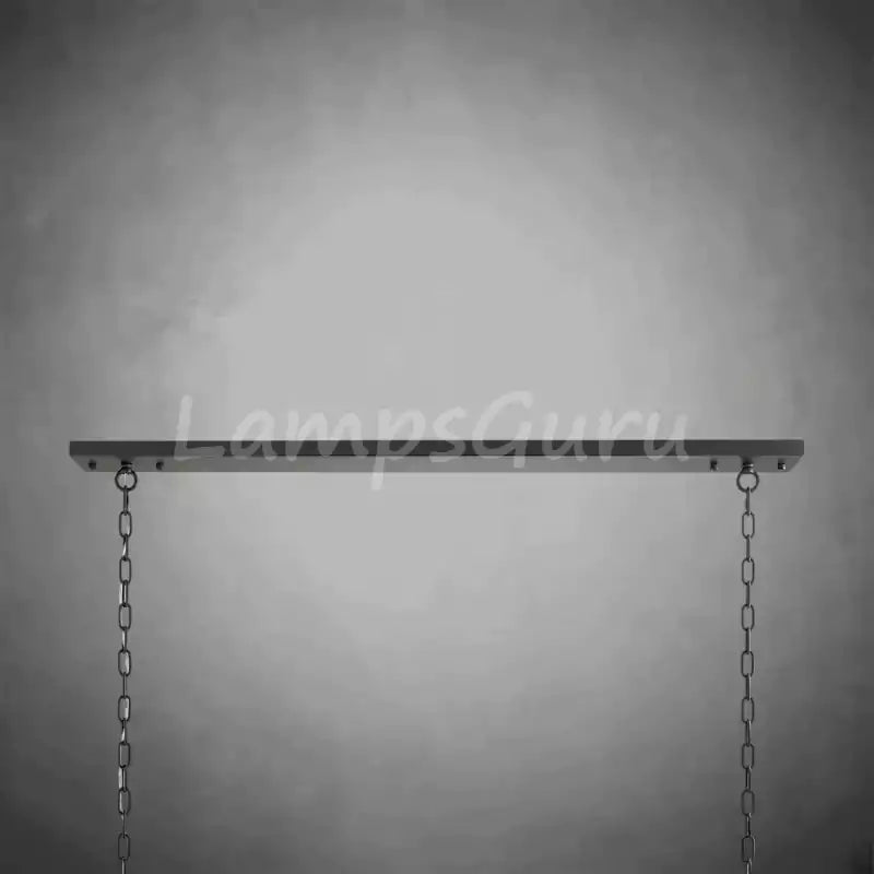 LG Leylanga Rectangular Crystal Chandelier 60''72''