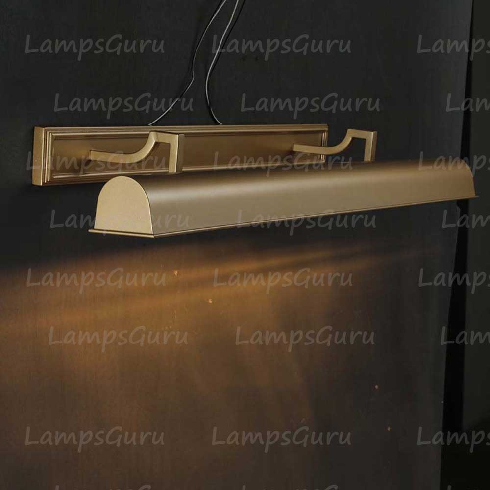 LG Libray Brass Picture Light