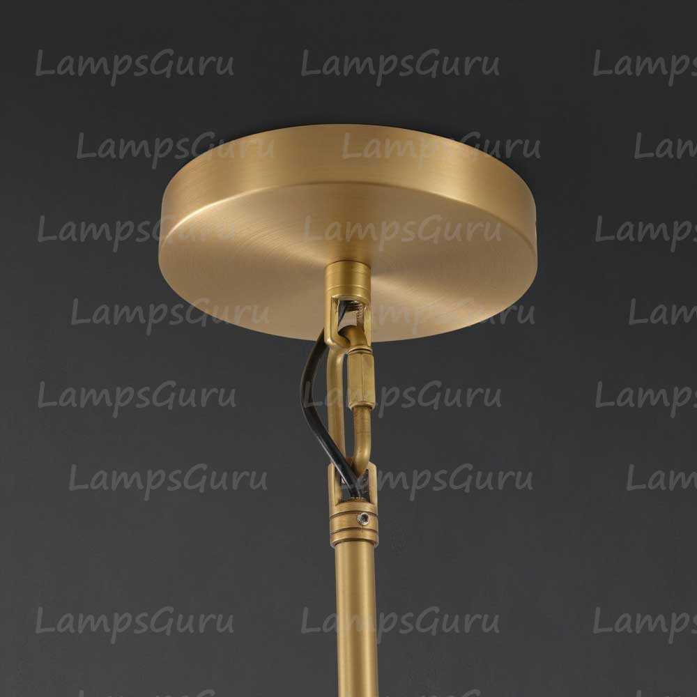 LG Machine Glass Cylinder Pendant