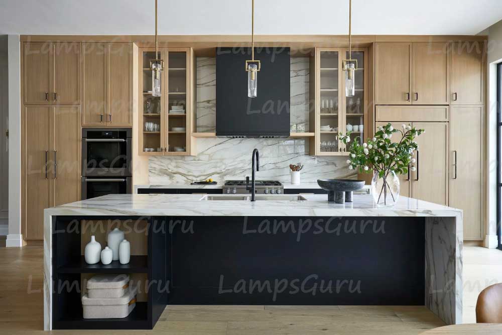 LG Machine Glass Cylinder Pendant