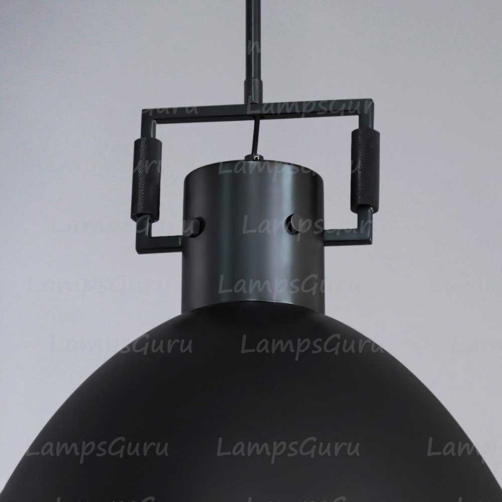 Machinista Metal Cloche Pendant Light