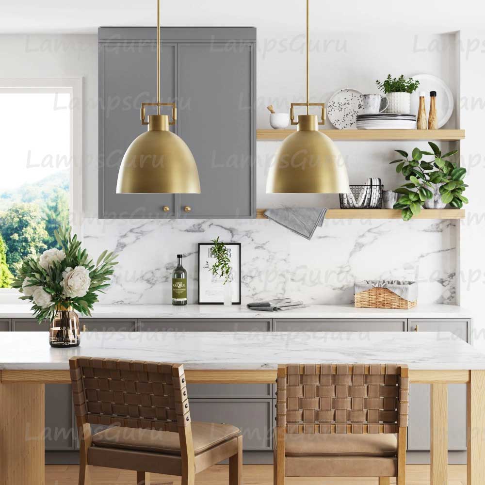 Machinista Metal Cloche Pendant Light