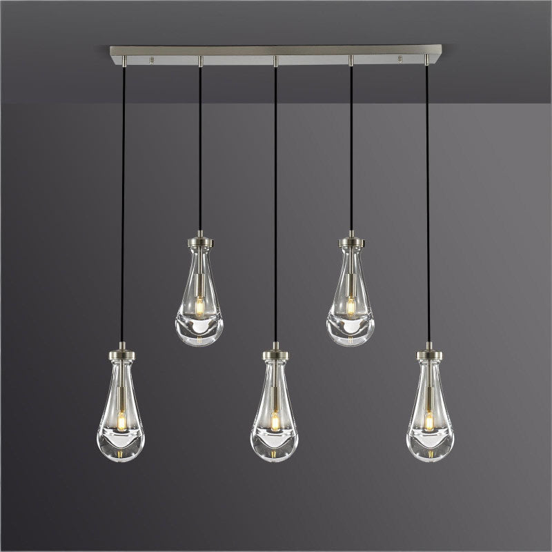 Raindrop Rectangular Chandelier
