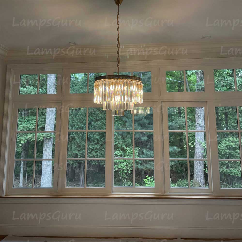LG Odon Round Chandelier 20"