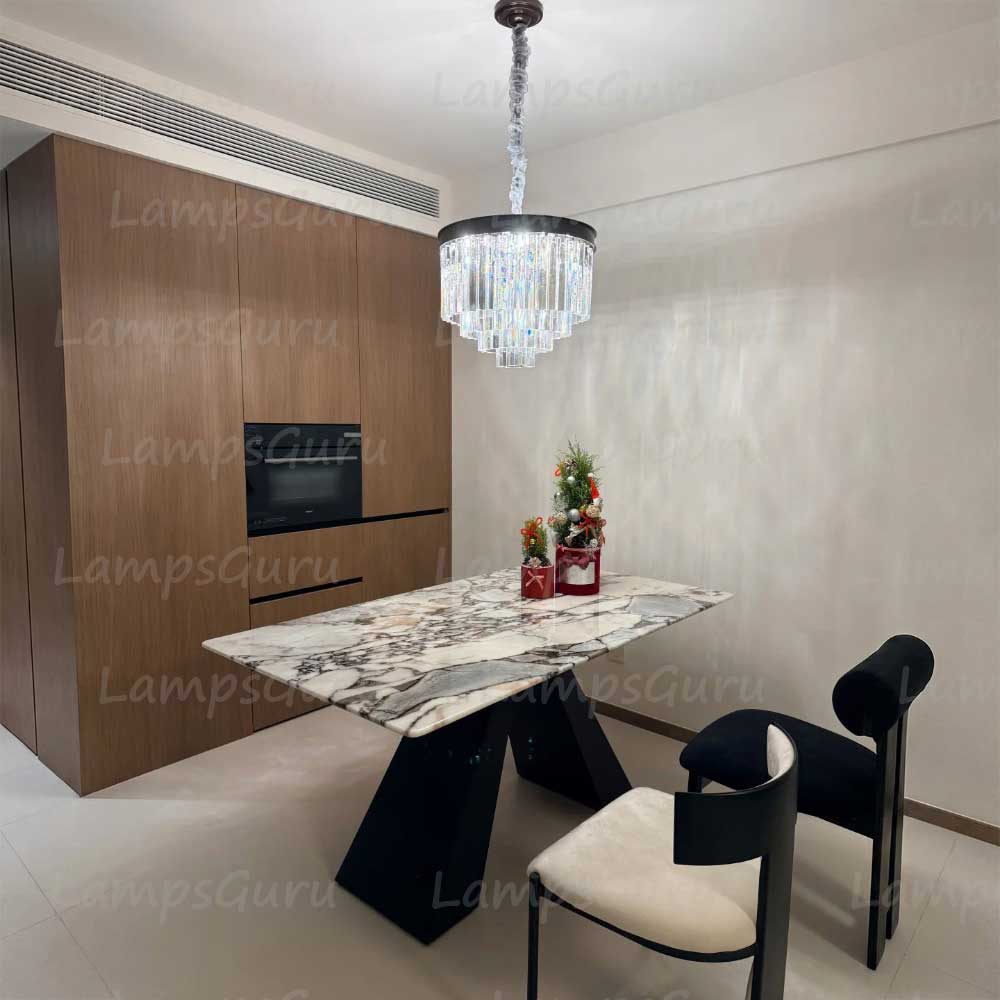 LG Odon Round Chandelier 20"