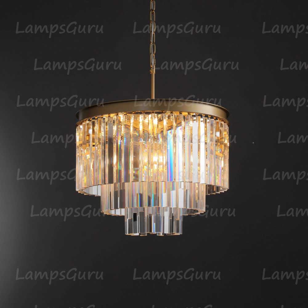 LG Odon Round Chandelier 20"