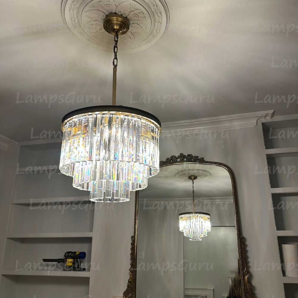 LG Odon Round Chandelier 20"