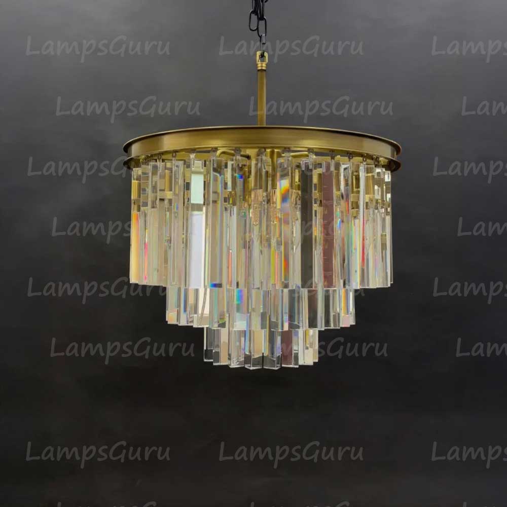 LG Odon Round Chandelier 20"