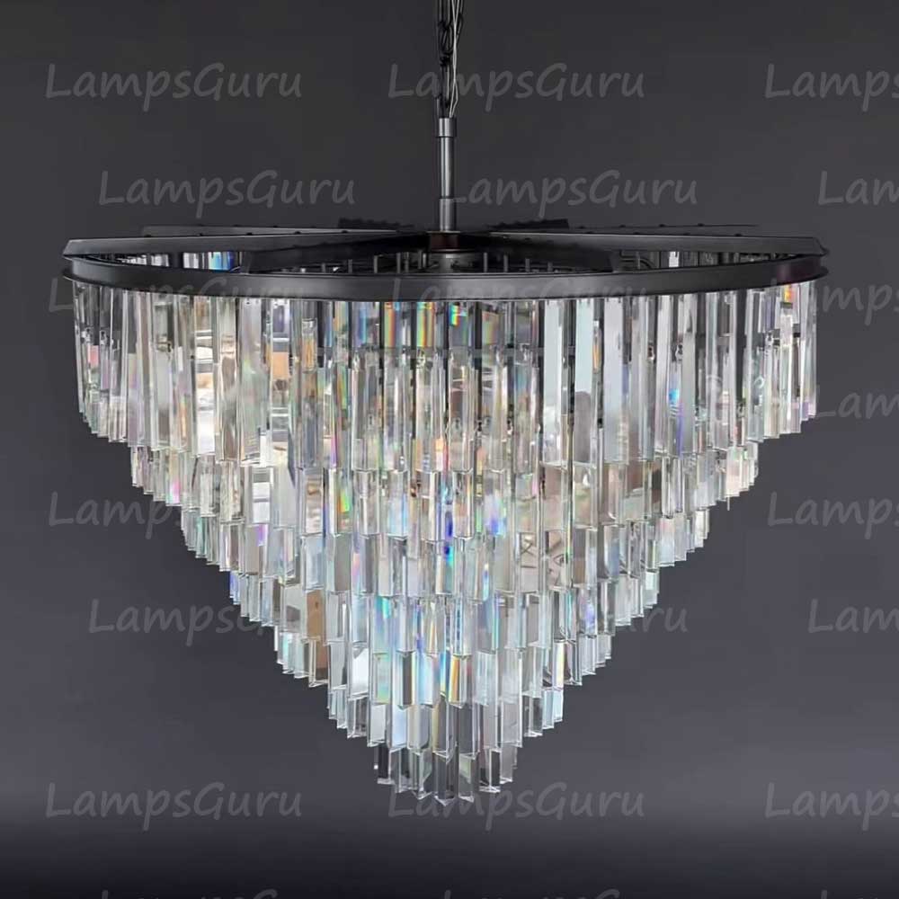LG Odon Round Chandelier 44"