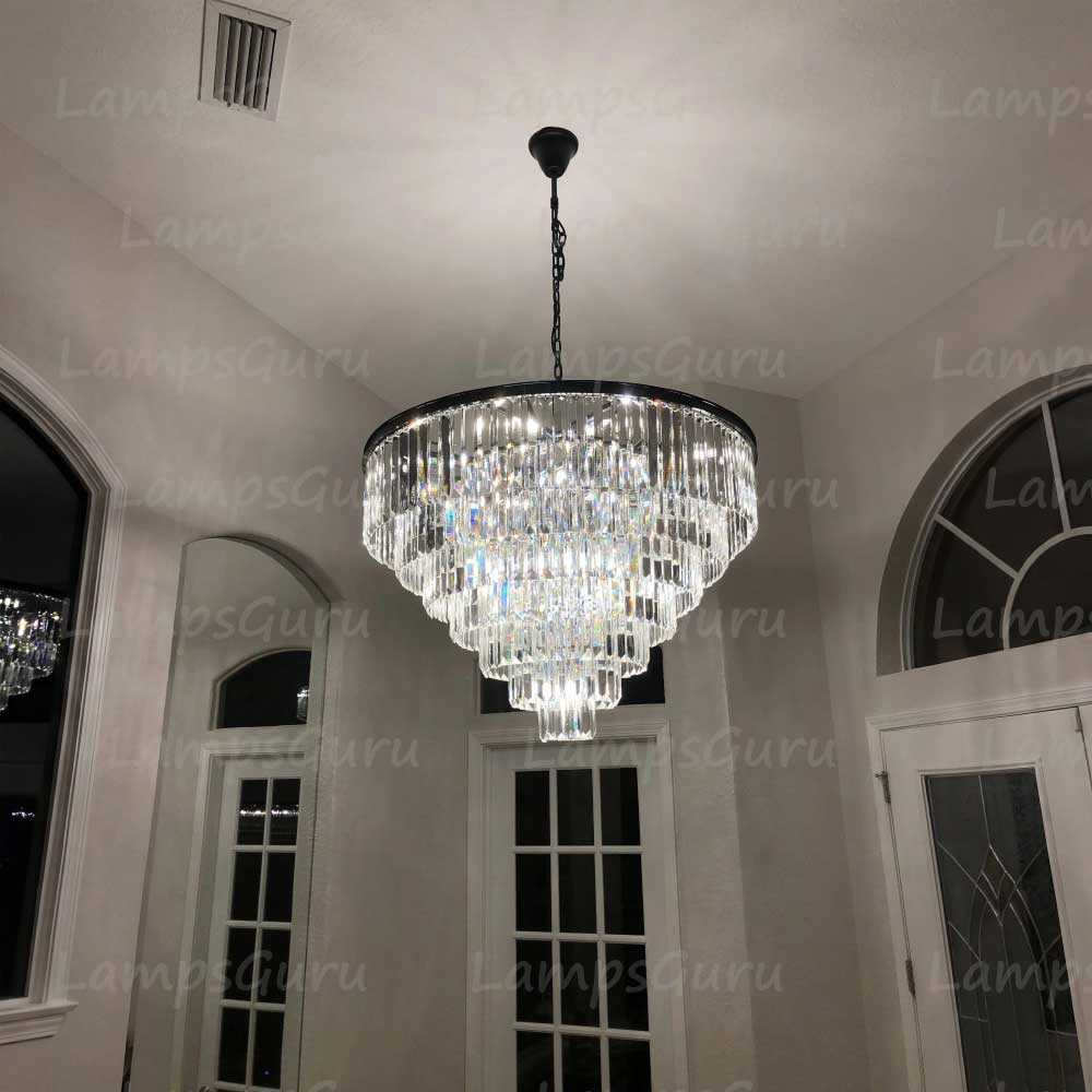 LG Odon Round Chandelier 44"