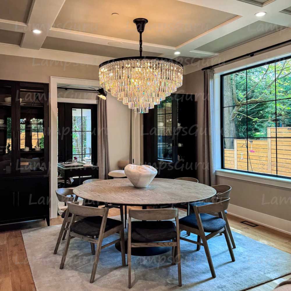 LG Odon Round Chandelier 44"