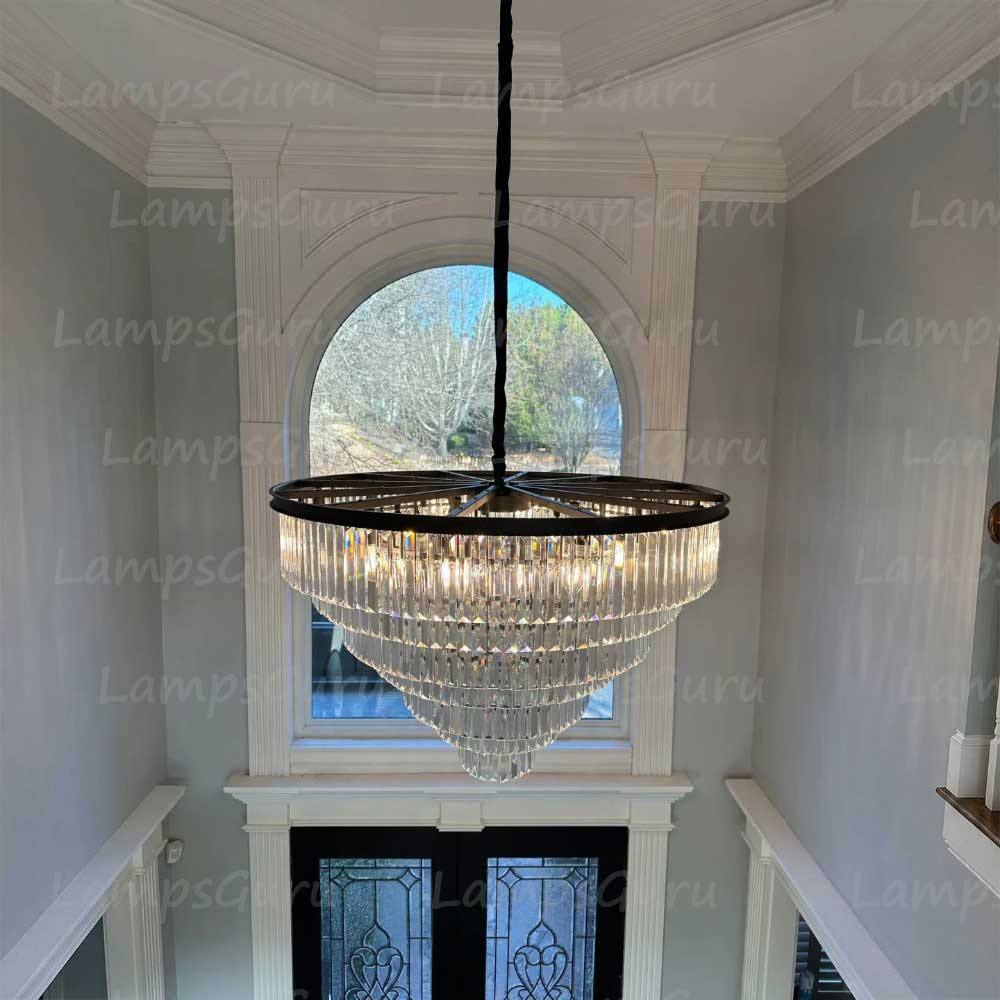 LG Odon Round Chandelier 44"