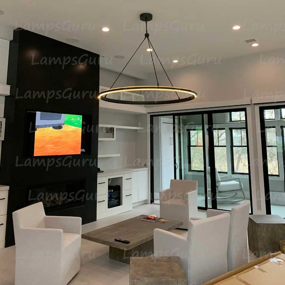 Peraltas Round Chandelier 60"