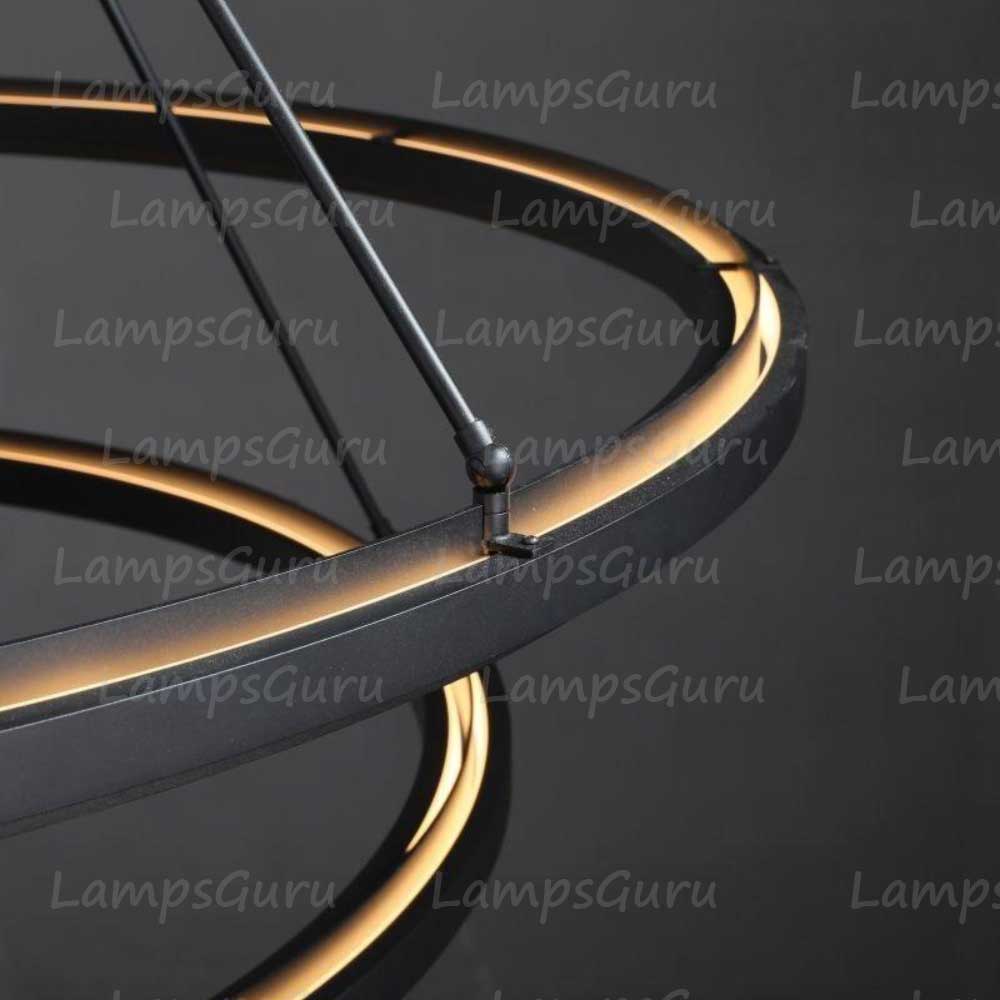 Peraltas Two-Tier Round Chandelier 60"