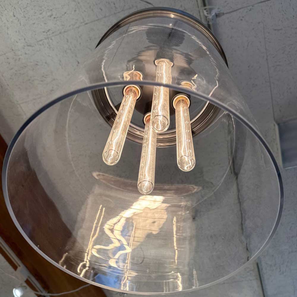 LG Ravale Clear Glass Pendant