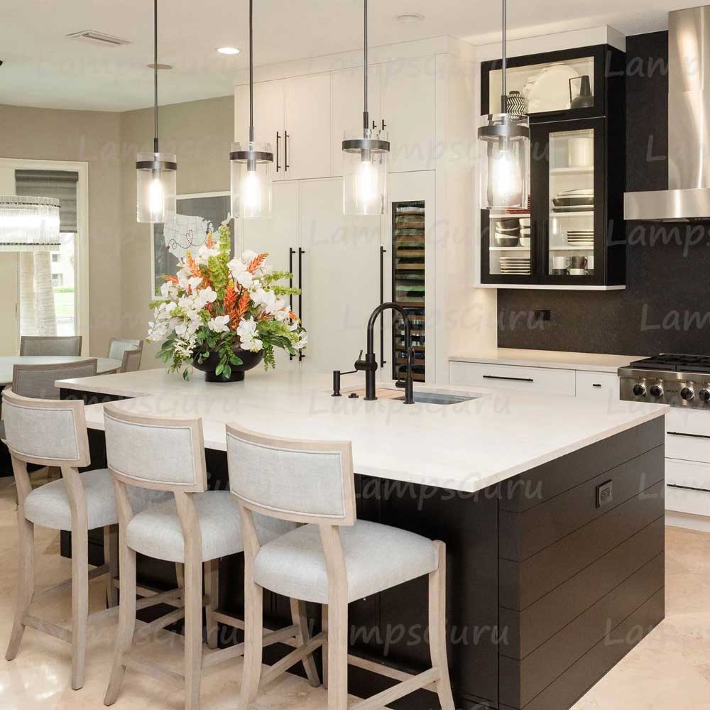 LG Ravale Clear Glass Pendant
