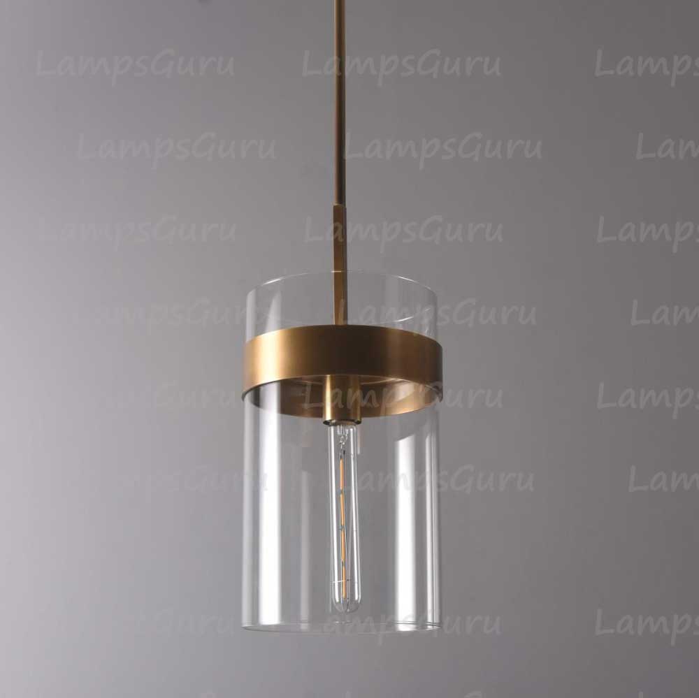 LG Ravale Clear Glass Pendant