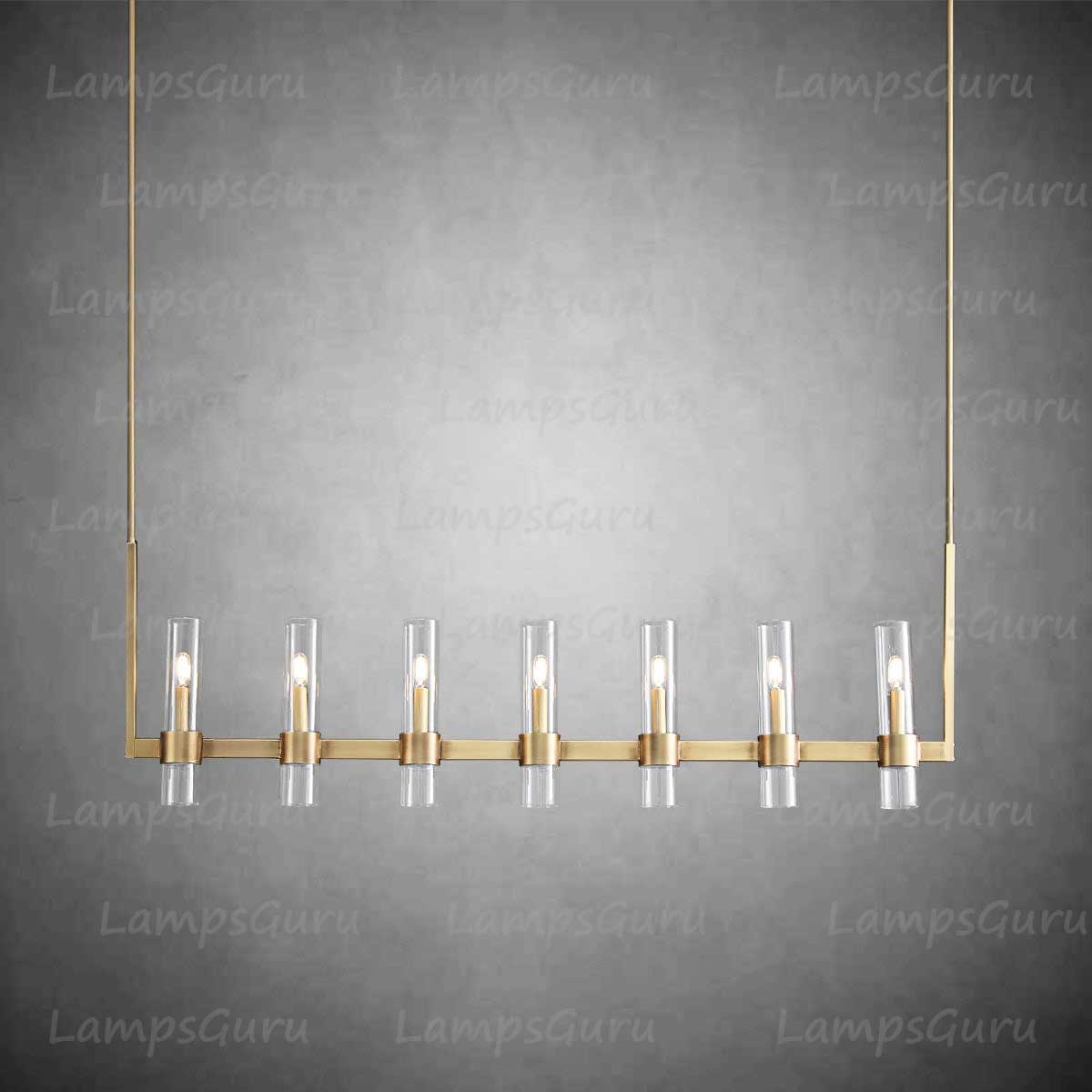 Ravelley Linear Chandelier 59"
