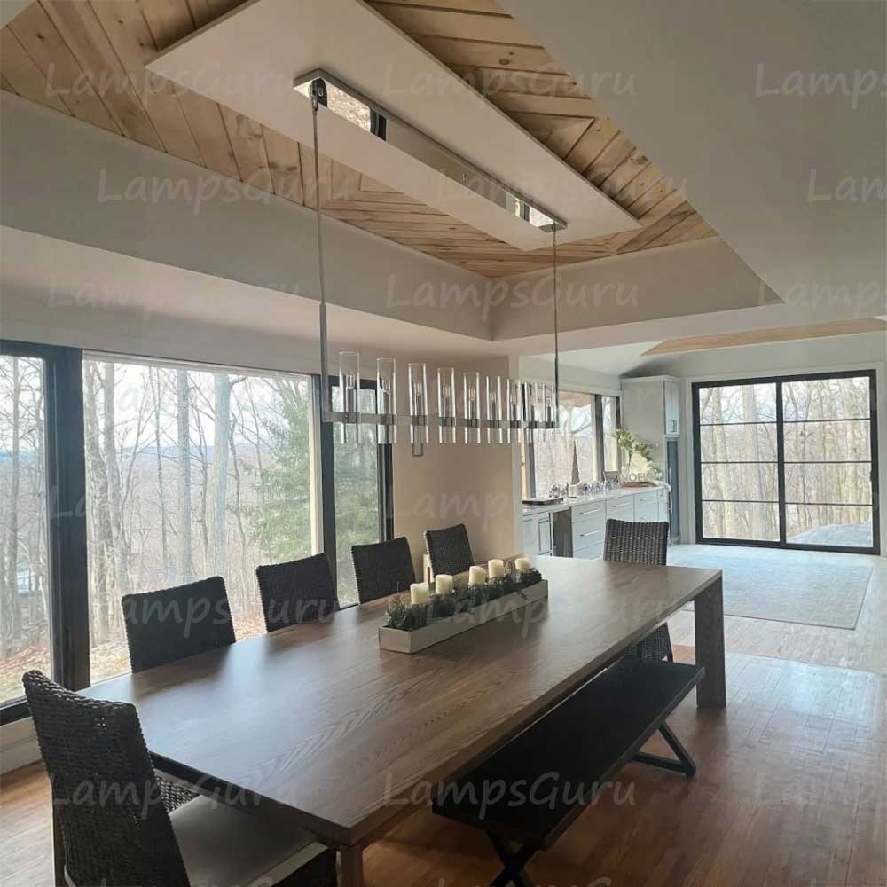 Ravelley Linear Chandelier 73"